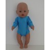 turnpakje blauw baby born 43cm