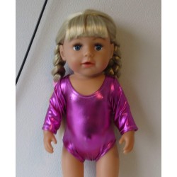 turnpakje hard roze met vest baby born 43cm