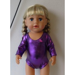 turnpakje paars baby born 43cm