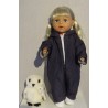gewateerde winterpak baby born 43cm