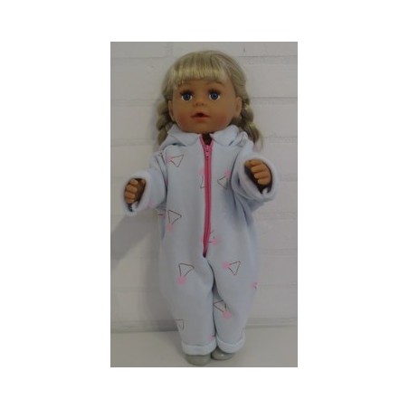 winterpak blauw baby born 43cm