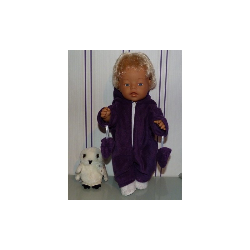 winterpak paars baby born 43cm