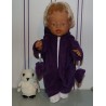 winterpak paars baby born 43cm