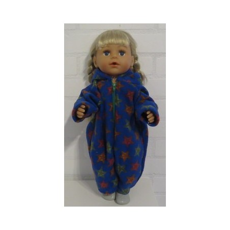winterpak blauw sterren baby born 43cm