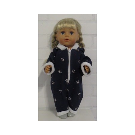 winterpak blauw konijnen baby born 43cm