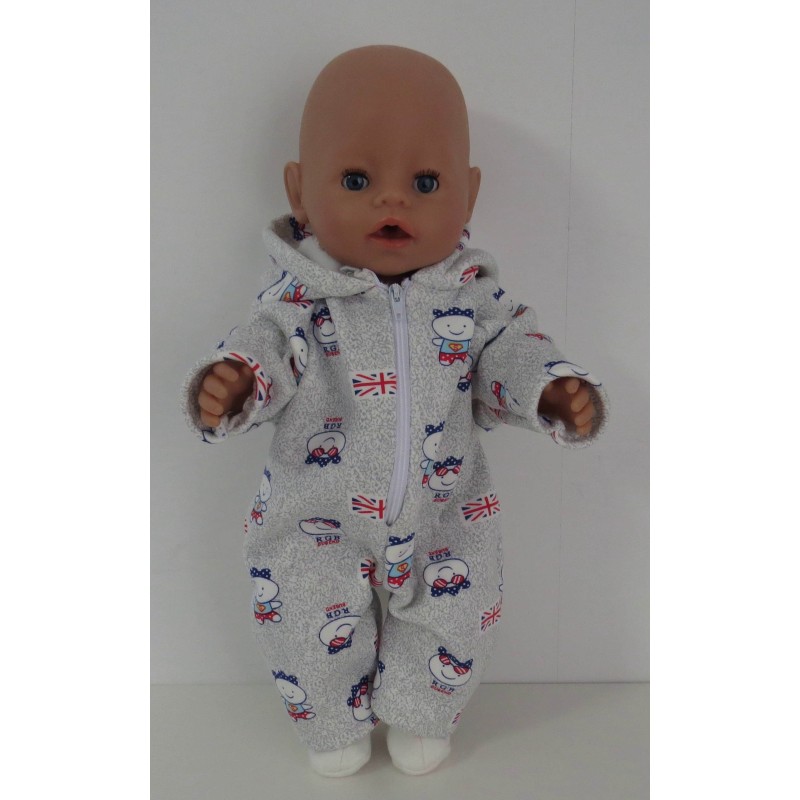 winterpak engeland baby born 43cm