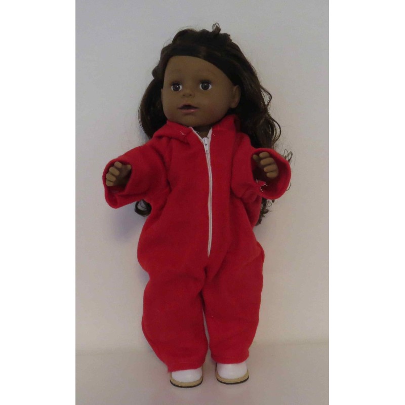 winterpak rood baby born 43cm