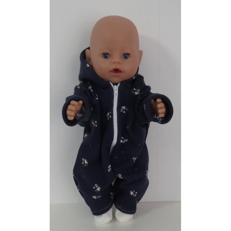 winterpak blauw konijnen baby born 43cm