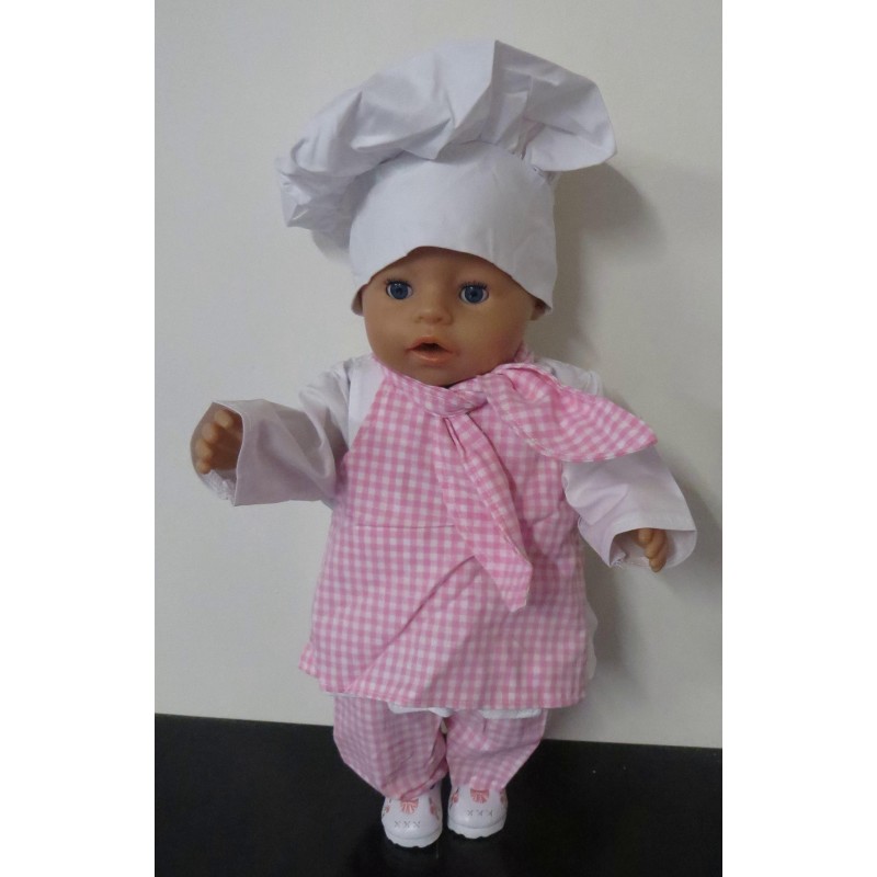 koks set roze baby born 43cm