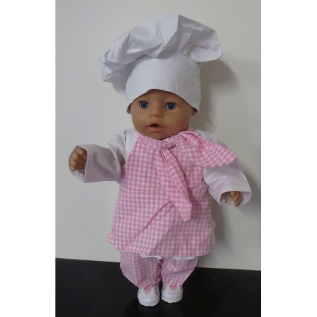 koks set roze baby born 43cm