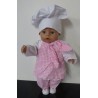 koks set roze baby born 43cm