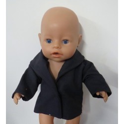 paardrijd jas baby born 43cm