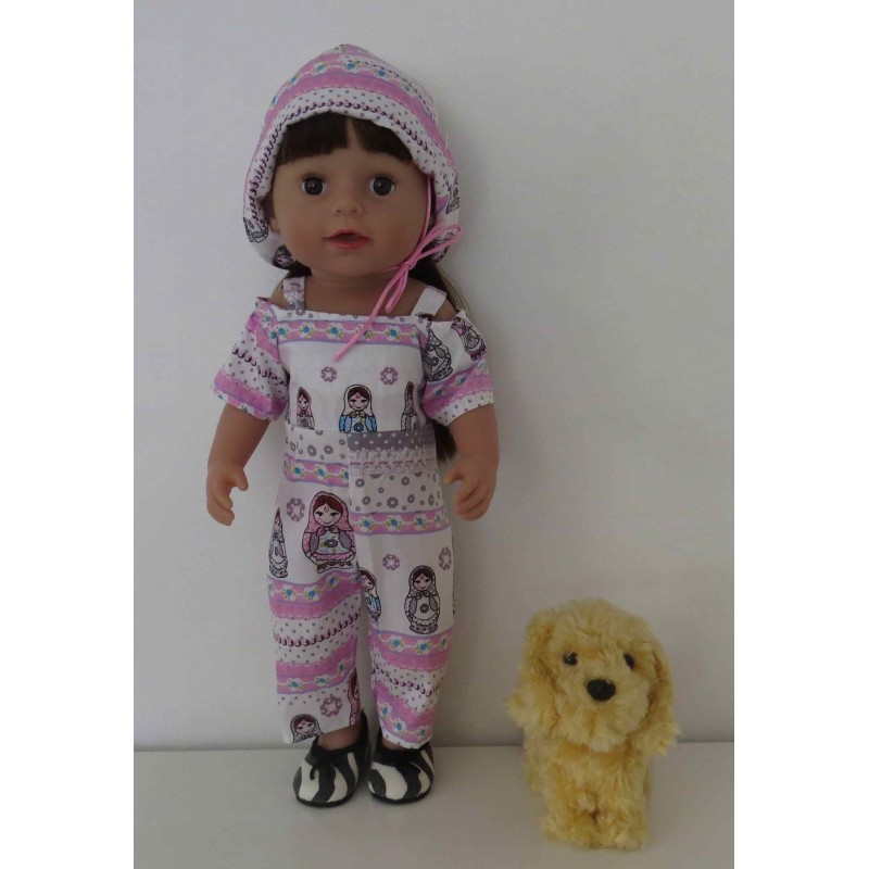 jumpsuit matroeska baby born 43cm