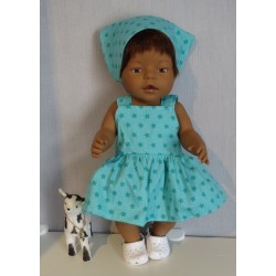 tuinrok mint sterren baby born 43cm