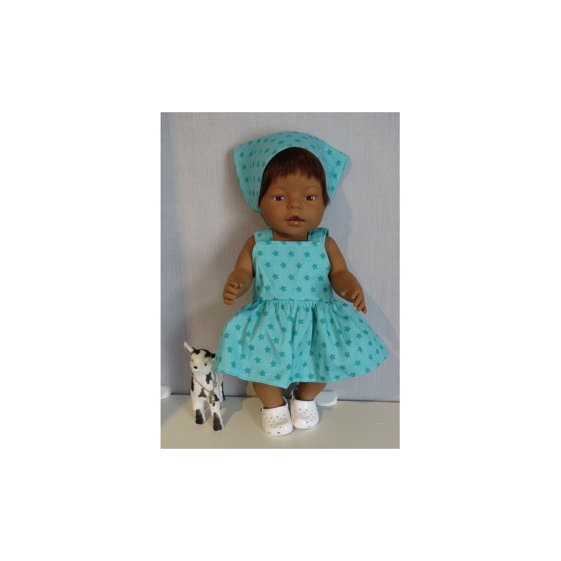 tuinrok mint sterren baby born 43cm