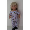 jumpsuit blauw cupe cake baby born 43cm