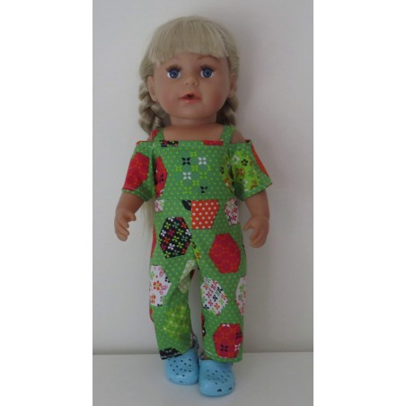 jumpsuit groen baby born 43cm