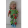 jumpsuit groen baby born 43cm