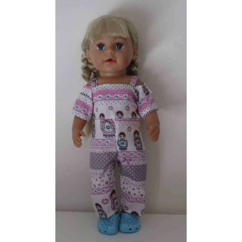 jumpsuit matroeska baby born 43cm