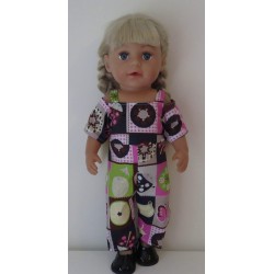 jumpsuit fruit baby born 43cm
