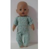 jumpsuit gebloemd baby born 43cm