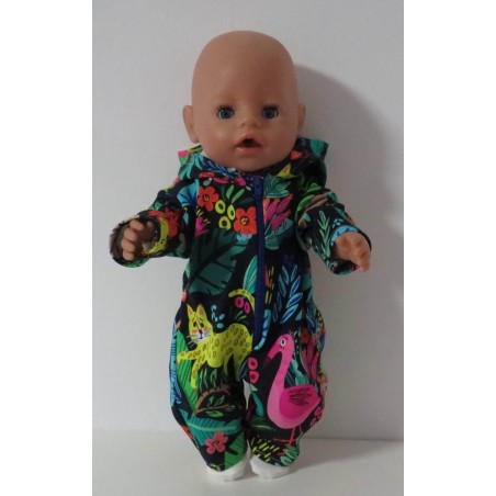 onesie dieren baby born 43cm