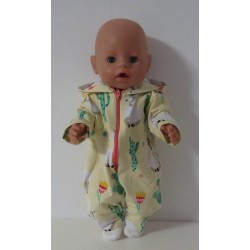 onesie lama's baby born 43cm