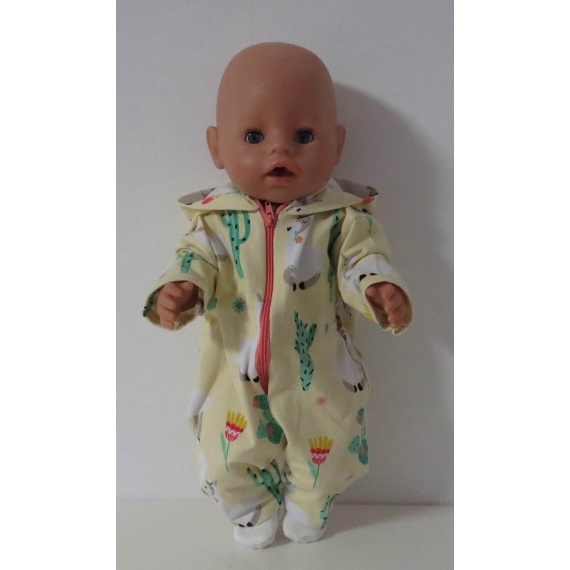 onesie lama's baby born 43cm