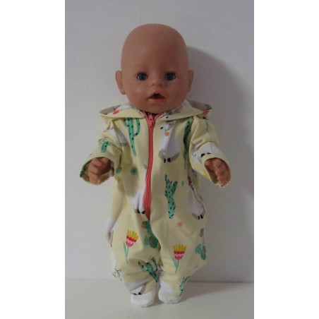 onesie lama's baby born 43cm