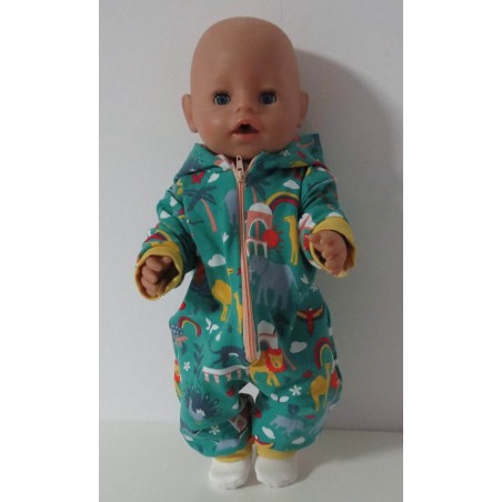 huispak dieren  baby born 43cm