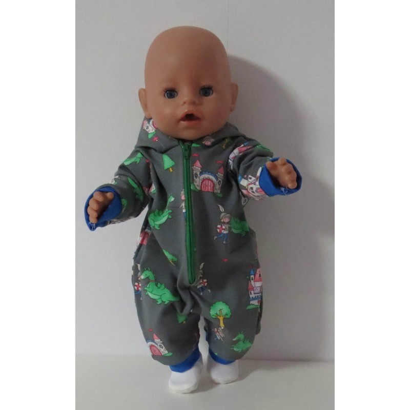 huispak draken  baby born 43cm