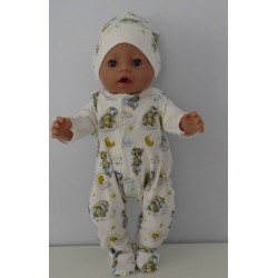 babypak set beer op wolk baby born 43cm