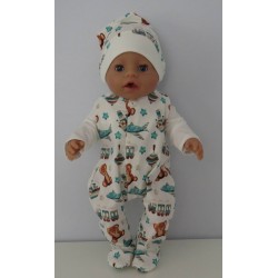 babypak set speelgoed  baby born 43cm