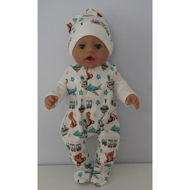 babypak set speelgoed  baby born 43cm