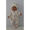 babypak set beren en konijnen baby born 43cm