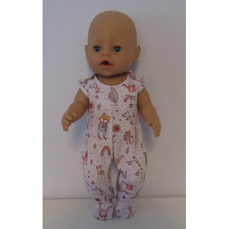 babypak dieren baby born 43cm