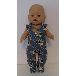 babypak hond baby born 43cm