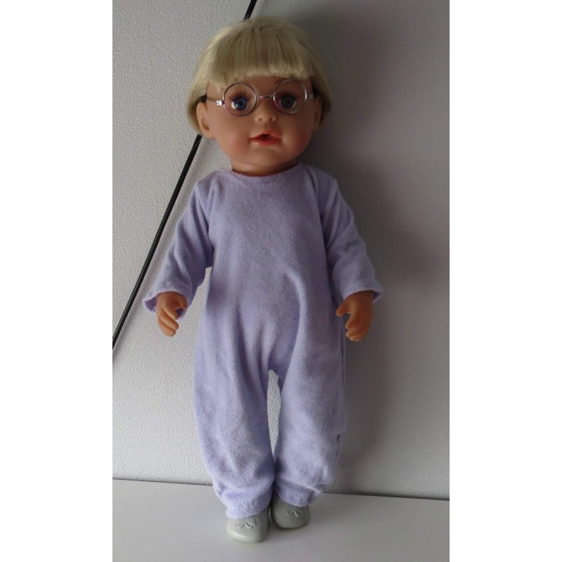 slobpak lila baby born 43cm