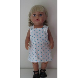 tuinrok met blauwe sterren baby born 43cm