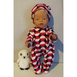 slobpak rood ballen baby born 43cm