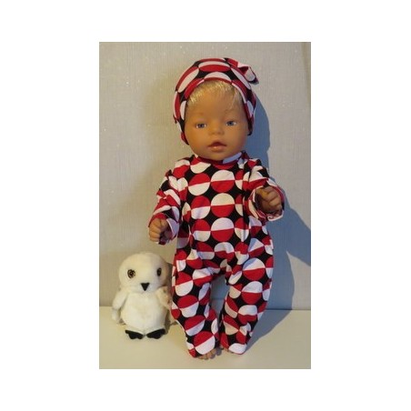 slobpak rood ballen baby born 43cm