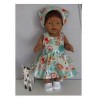 tuinrok groen vogels baby born 43cm