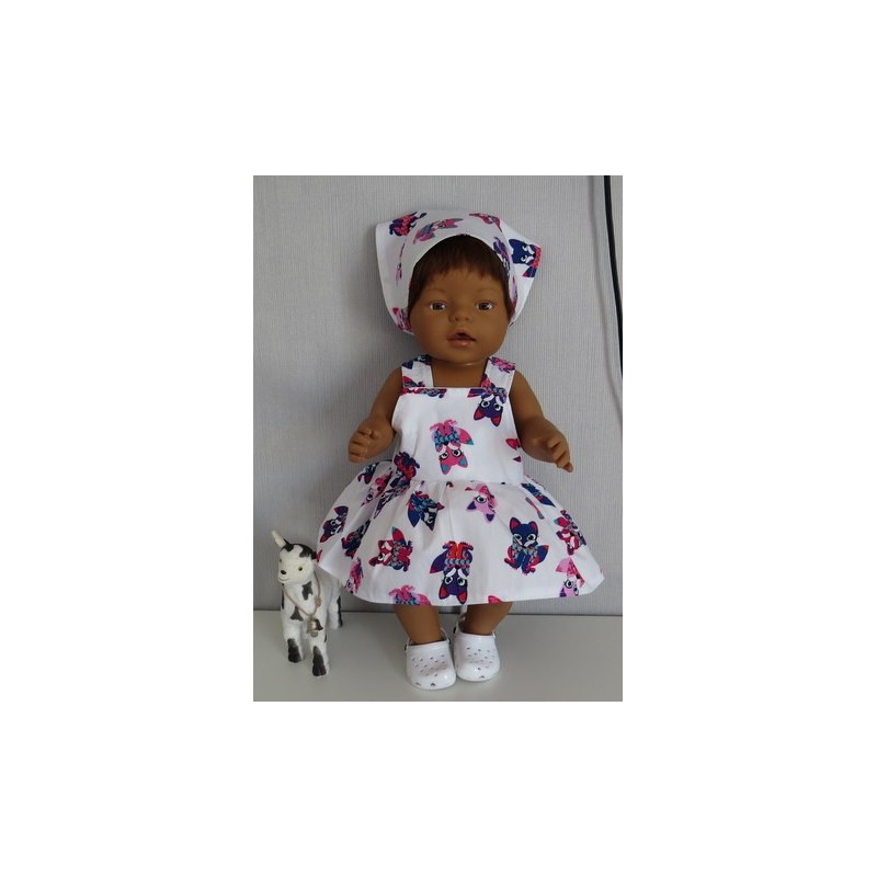 tuinrok paars vossen baby born 43cm
