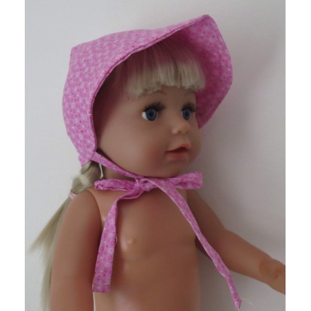 hoedje roze baby born 43cm