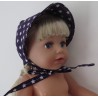 hoedje paars sterren baby born 43cm