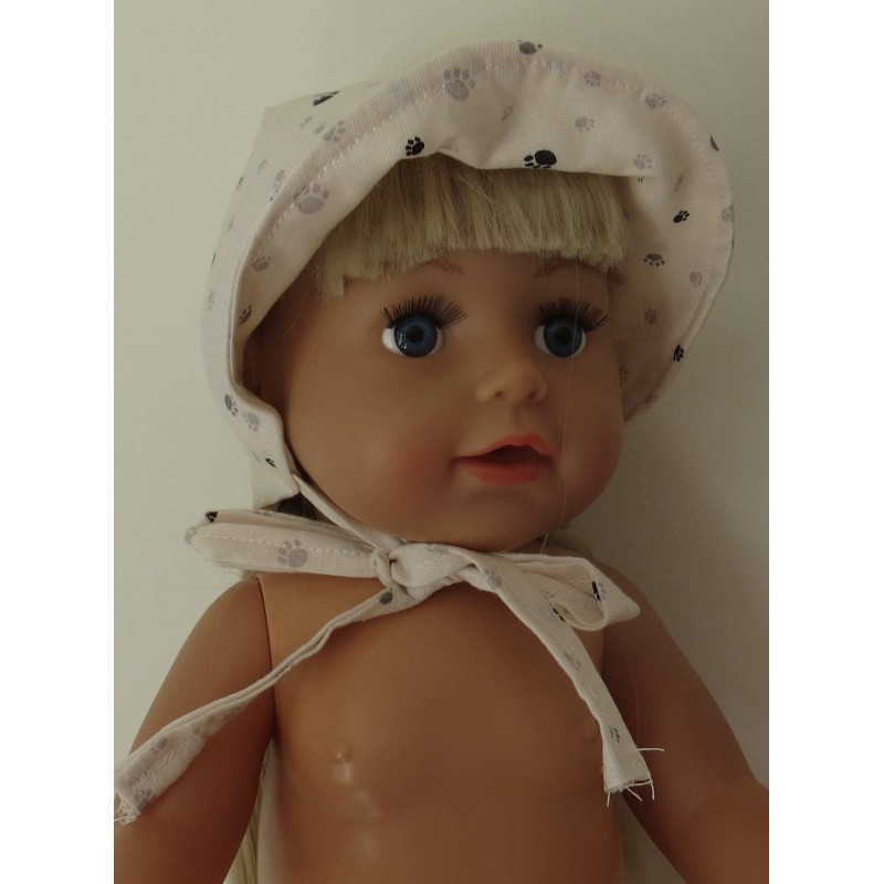 hoedje pootjes  baby born 43cm