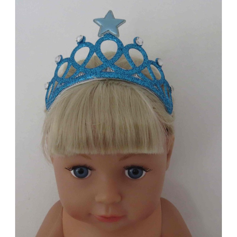 kroontje blauw  baby born 43cm