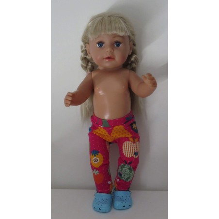 legging fruit baby born 43cm