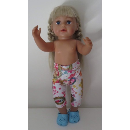 3/4 legging beer baby born 43cm