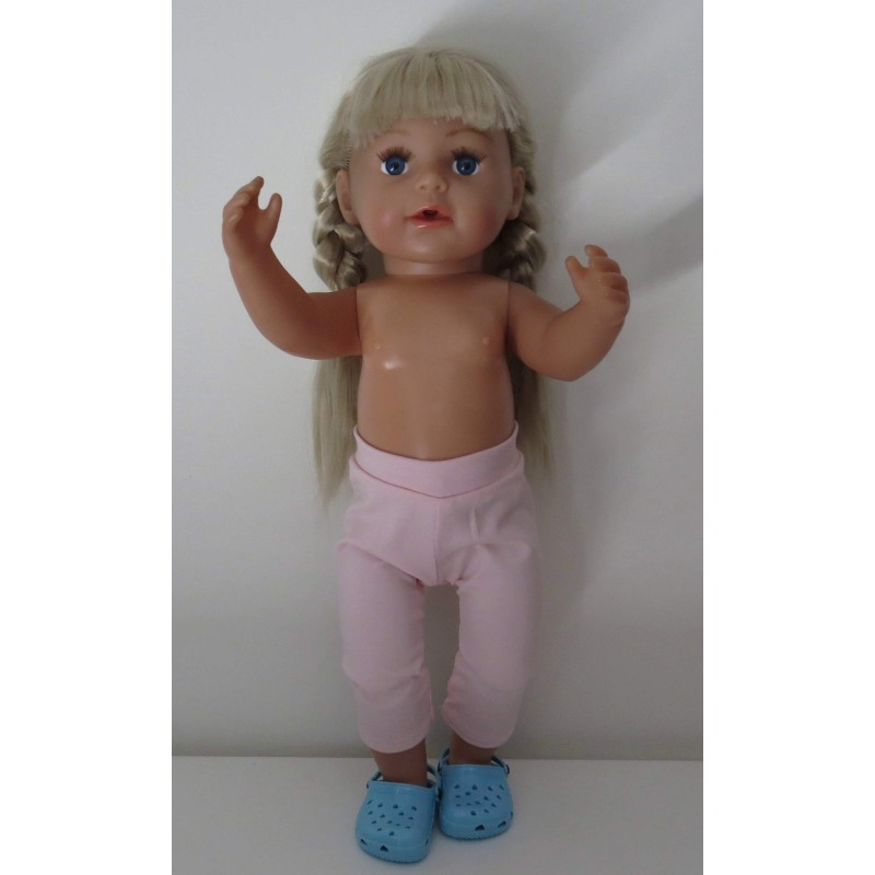 3/4 legging roze baby born 43cm